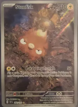 Stunfisk Surging Sparks Illustration Rare Card 202/191 - Image 1