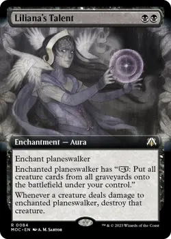 Liliana's Talent (Extended Art) - Commander: March of the Machine - 84 - LP/NM - Image 1