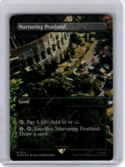 2024 MTG—Nurturing Peatland #114 Universes Beyond: Assassin's Creed—Rare Foil - Image 1