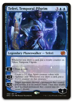 Teferi, Temporal Pilgrim #66 (NM) Brothers' War BRO Magic MTG - Image 1