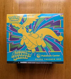 Ascended Heroes Pokemon Center ETB Elite Trainer Box - Sealed - Mint Condition - Image 1