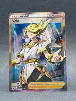 Pokemon - 196/196 Volo SWSH11 Lost Origin Ultra Rare Holo NM TCG - Image 1