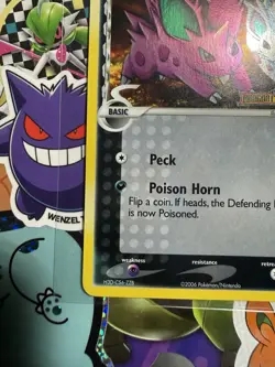 Pokemon TCG Nidoran Dragon Frontiers Reverse Holo Card 56/101 LP - Image 5