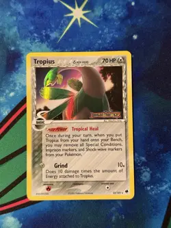 Tropius 23/101 Delta Species Reverse Holo STAMPED Card Dragon Frontiers Pokemon - Image 1