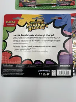 6x Pokemon Ascended Heroes 2-Pack Blisters 3 Erika & 3 Larry, New, sealed - Image 3