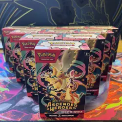 10 Pokemon Ascended Heroes Booster Bundle Boxes - Empty - Image 1
