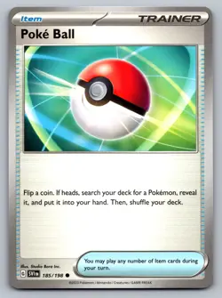 Pokemon TCG SV01: Scarlet & Violet Base Set Poke Ball 185/198 - Image 1