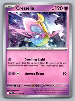 Pokemon TCG ME02: Phantasmal Flames Cresselia 039/094 - Image 1