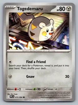 Pokemon TCG ME02: Phantasmal Flames Togedemaru 073/094 - Image 1