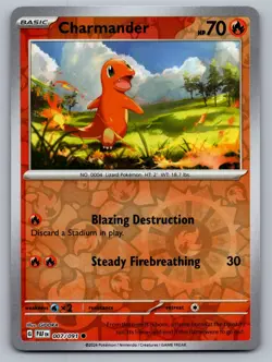 Pokemon TCG SV: Paldean Fates Charmander - 007/091 Reverse Holo - Image 1