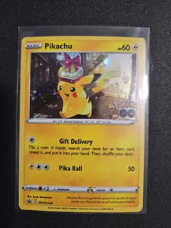 Pikachu SWSH234 Promo Sword & Shield Promo Pokemon Card - Image 1