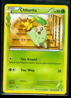 Pokemon CHIKORITA RC1/RC32 - Generations - NEAR MINT/MINT - Image 1