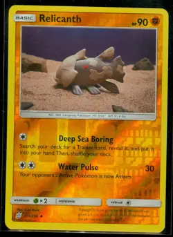Pokemon RELICANTH 111/236 Unified Minds Rev Holo - MINT - Image 1