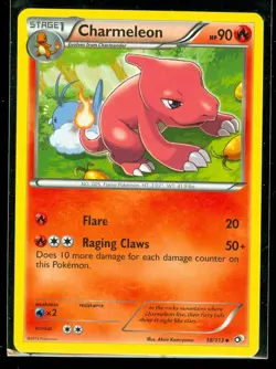 Pokemon CHARMELEON 18/113 Legendary Treasures - NEAR MINT/MINT - Image 1