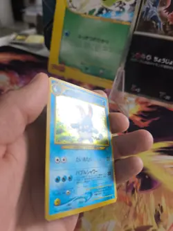 Pokemon Karte Card Azumarill Neo Genesis Gsnw 2000 Holo Wotc japanese NM Swirl - Image 4