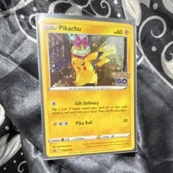 The Pokemon Company Pikachu Pokemon GO Promo SWSH234 Holo English Pokemon TCG - Image 1