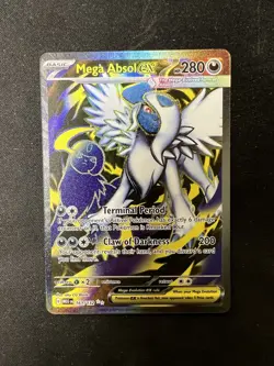 Pokemon TCG Mega Absol EX #161/132 Full Art Mega Evolutions - Image 1