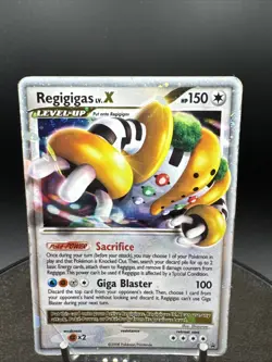 Pokemon TCG Regigigas LV X Promo Holo Pokemon Promos Holo Promo - Image 2