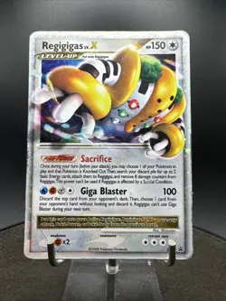 Pokemon TCG Regigigas LV X Promo Holo Pokemon Promos Holo Promo - Image 3