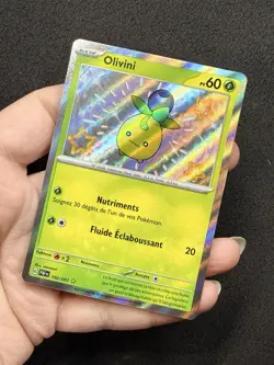 Carte Pokemon Olivini HOLO 102/091 Destinees de Paldea - Neuf FR - Image 3