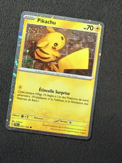 Carte Pokemon PIKACHU 051/162 Reverse EV5 Ecarlate et Violet HOLO - Neuf FR - Image 1