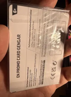 Pokemon TCG Gengar GameStop Promo w/Swirl 🌀 - Image 2