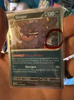 Pokemon TCG Gengar GameStop Promo w/Swirl 🌀 - Image 4