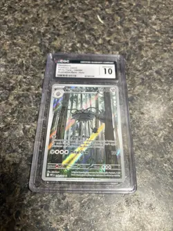 Pokemon 2025 Ferrothorn 149/086 Sv: White Flare Illustration Rare Holo CGC 10 - Image 1