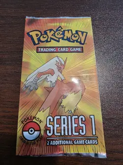 Pokemon Pop Series 1 Factory Sealed Booster Pack 2007 - Image 1