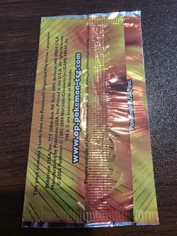 Pokemon Pop Series 1 Factory Sealed Booster Pack 2007 - Image 2
