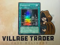 Prohibition - CP08-EN002 - Super Rare - Yugioh LP - Image 1