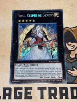 Yu-Gi-Oh! Tiras Keeper of Genesis GENF-EN044 Secret Rare Unlimited - Image 2