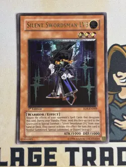 Silent Swordsman LV3 Ultimate Rare 1st Edition RDS-EN009 YuGiOh! NM EURO - Image 3