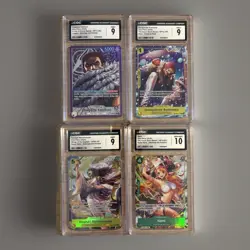 Four High Graded One Piece Cards - See Photos For Details - Fantastic Bargain! - Image 1