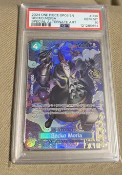 Gecko Moria SP ST03-004 C Two Legends One Piece PSA 10 - Image 1