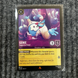 Disney Lorcana Fabled Genie Supportive Friend 54/204 Rare Nonfoil NM - Image 1