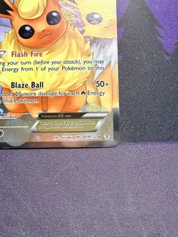 Flareon EX RC28/RC32 Generations Radiant Collection Full Art Holo Pokemon Card - Image 4