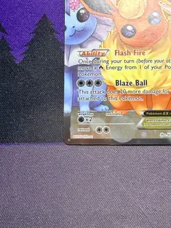 Flareon EX RC28/RC32 Generations Radiant Collection Full Art Holo Pokemon Card - Image 5