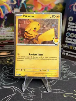 Pikachu (Pokemon Day 2026) 051/162 Miscellaneous Cards & Products Holo - Image 1
