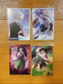 Hunter Itajaga Card Killua Arka Set Of 4 - Image 1