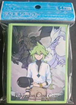Pokemon Card sleeves Deck shield 64pcs " N Reshiram Zekrom " Japan - Image 1