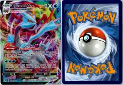 POKEMON CARD - KYUREM VMAX 049/196 LOST ORIGIN VMAX RARE HOLO NEAR MINT - Image 3