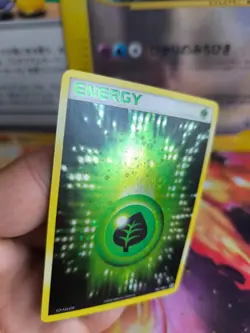 Pokemon Karte Card Holo Grass Pflanzen Energy Energie Ex Emerald Sma Mint Swirl - Image 3