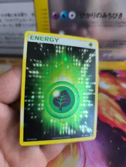 Pokemon Karte Card Holo Grass Pflanzen Energy Energie Ex Emerald Sma Mint Swirl - Image 5