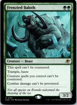 Frenzied Baloth 183 Rare Edge of Eternities Magic: The Gathering Near Mint - Image 1