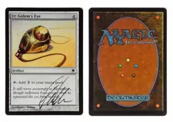1x Ur-Golem's Eye: V1024: Signed/Autographed: Heather Hudson: Black Pictured Au - Image 1
