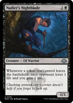 Nadier's Nightblade - Modern Horizons 3 - 275 - LP/NM - Image 1