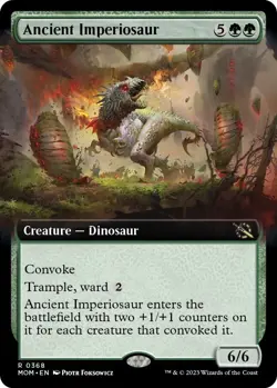 Ancient Imperiosaur (Extended Art) *FOIL* - March of the Machine - 368 - LP/NM - Image 1