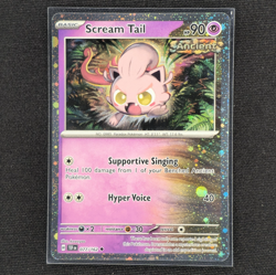 Scream Tail - 077/162 - Cosmos Holo - Promo - Pokemon Card - NM/M - Image 1
