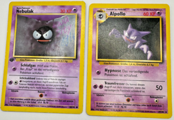 Pokemon Karte TCG Alpollo 29+50/102 1.Basis no Holo Vintage Deutsch 1999 LP - Image 1